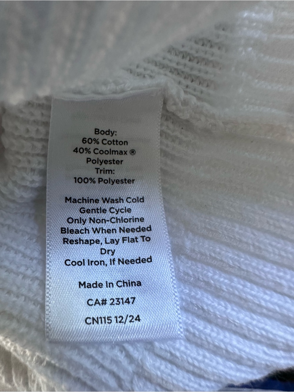 NWT T by Talbots Coolmax Travel Sweater White‎ Full Zip Jacket Petite Small - Picture 13 of 14